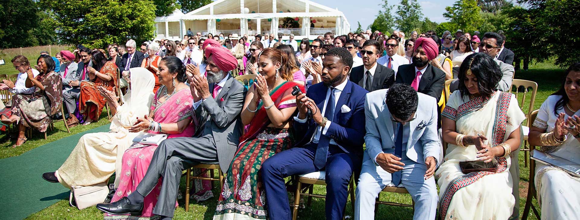 Anglo-Indian Wedding Marquee by Marquees and Pavilions