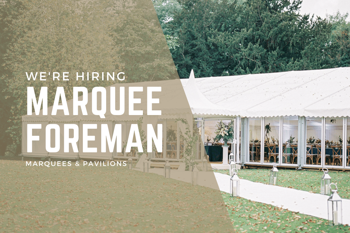 Hiring Marquee Foreman